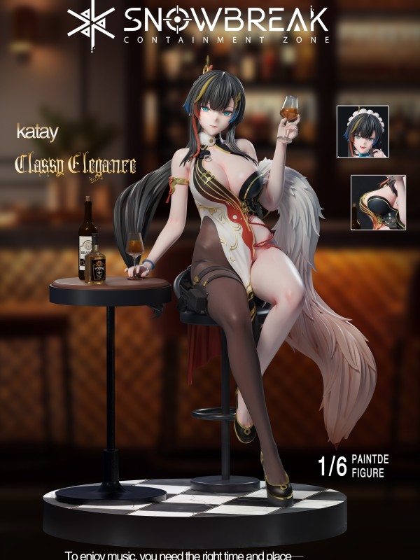 Whale Studio Snowbreak: Containment Zone Katya Klein Classy Elegance Hot Sexy 1/6 Statue